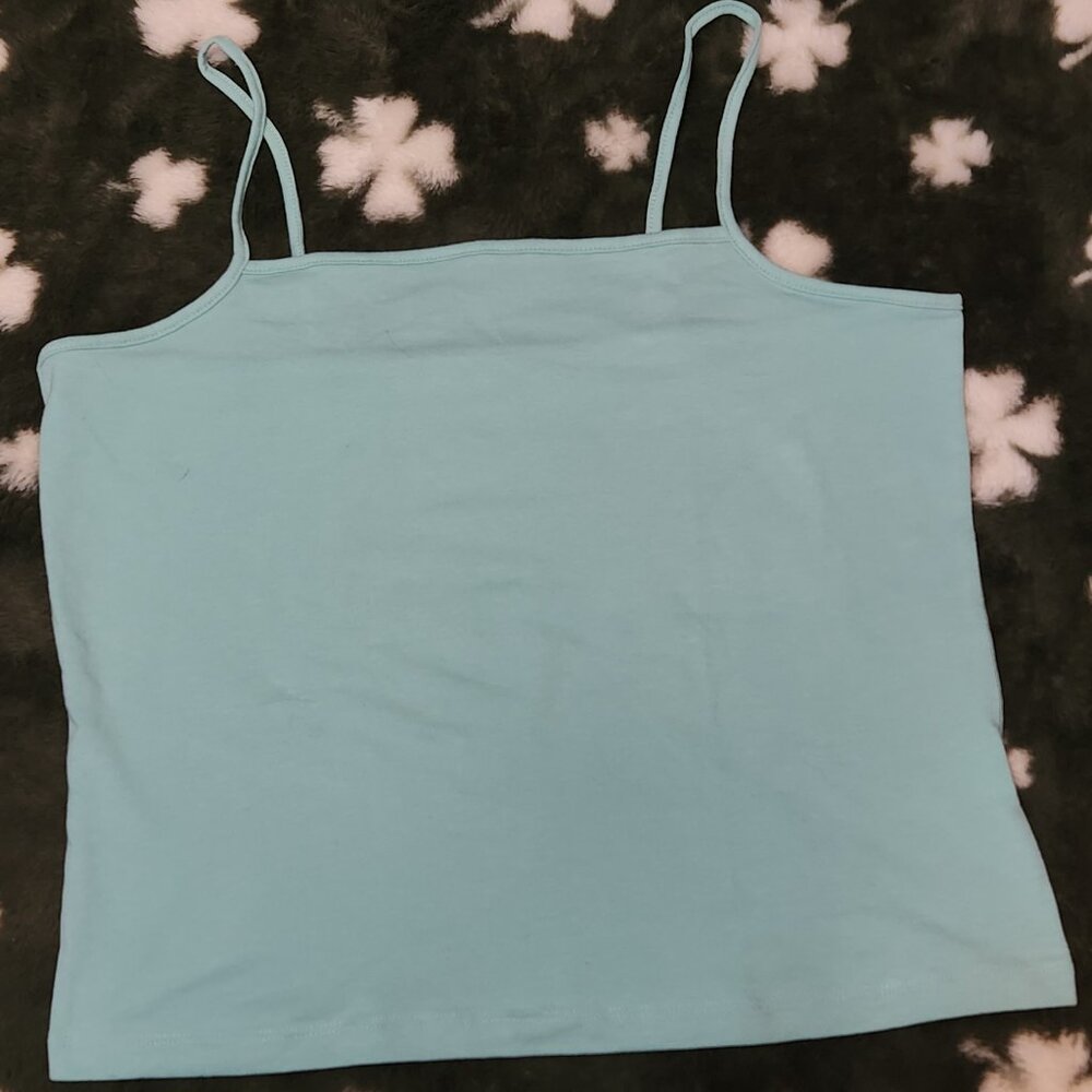 Light Blue Cropped Cami